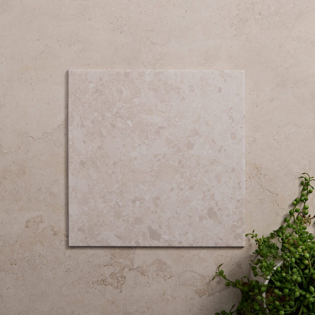 Ivory Colour Tile Pattern Isla Ivory - ColorTile
