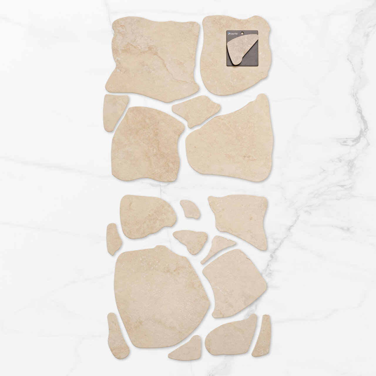 Norcia Beige Crazy Pave Pattern A+B - Image 3