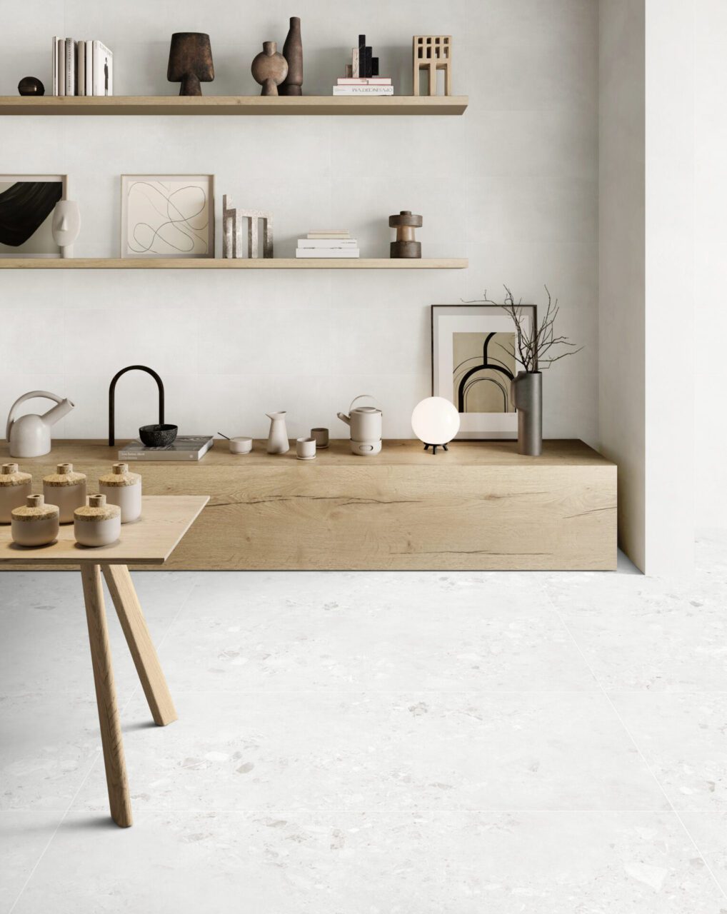 Cosmo White Terrazzo - Image 4