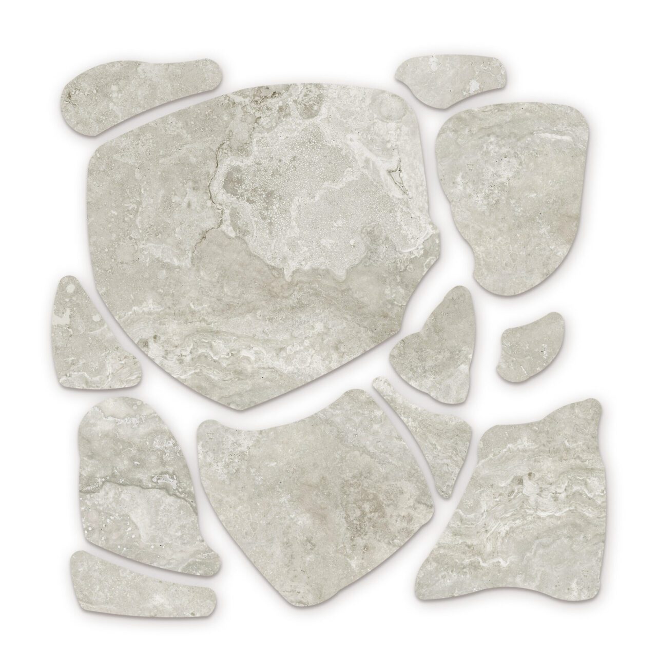 Norcia Silver Crazy Pave Pattern A+B - Image 6