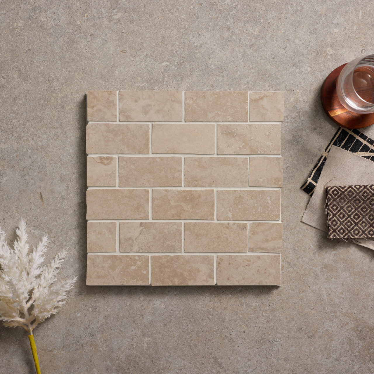 Noosa Silver Cross Cut Tumbled Edge Mosaic - Image 2