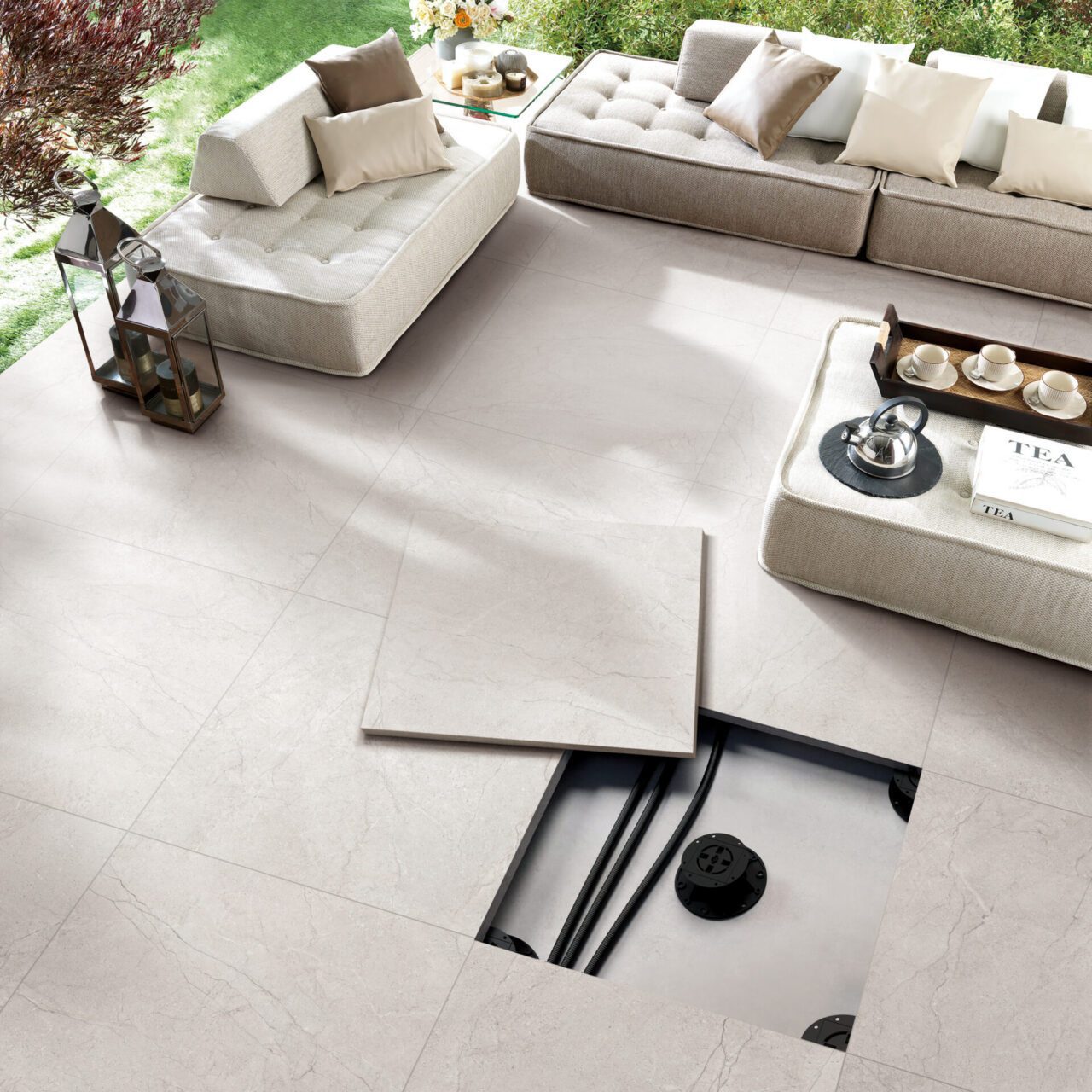 Meta Stone White Coping Paver