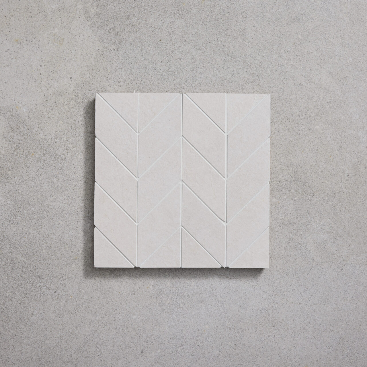 Paddington Ivory Chevron Mosaic - Image 3