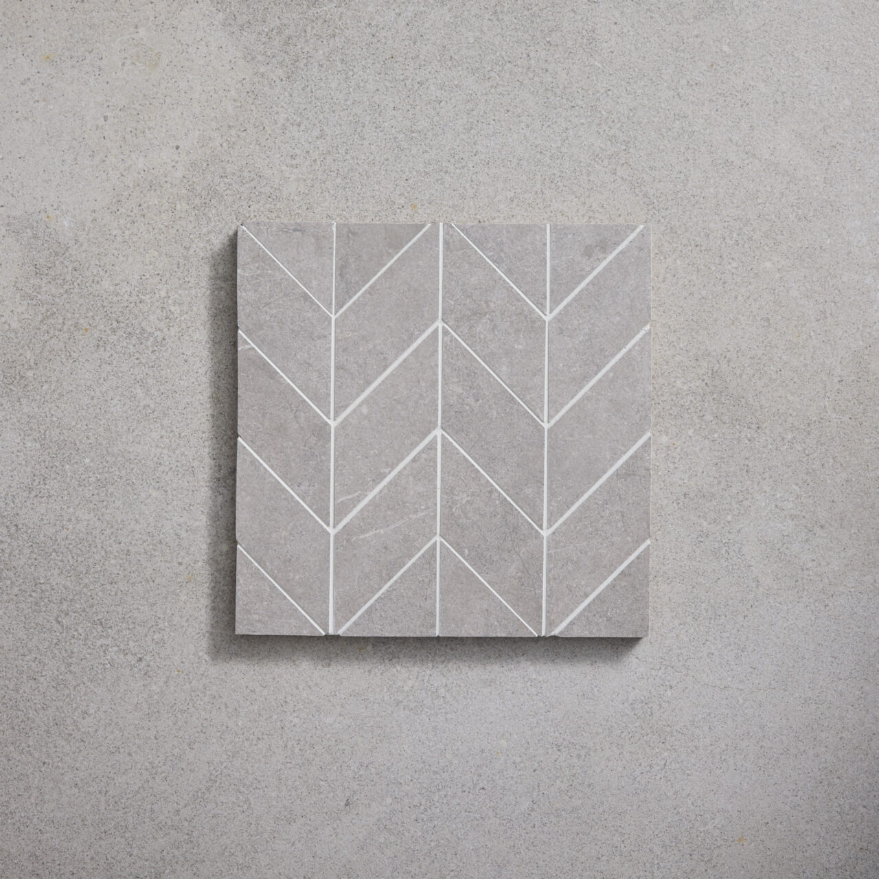 Paddington Grigio Chevron Mosaic - Image 3